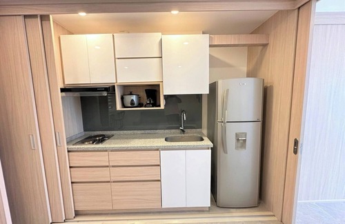 Armenia Apartment | Studio apartment in an exclusive area with a pool