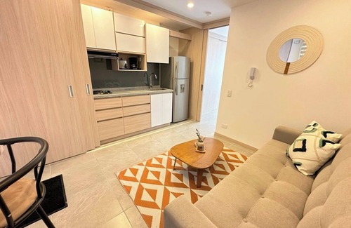 Armenia Apartment | Studio apartment in an exclusive area with a pool