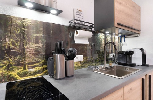 Illenau Apartment | Studio Apartment 'Schwarzwald Chalet Achern' with Wi-Fi