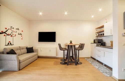 Merano Apartment | Studio Apartment 'Sweet Moon' with Mountain View, Private Terrace and Wi-Fi