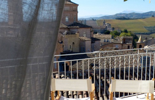 Offida Apartment | Studio Apartment With Terrace Overlooking The Rooftops Of Offida