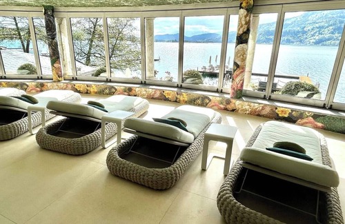 Techelsberg am Worther See Apartment | Studio Hotel apartment with direct access to lake