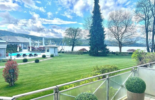 Techelsberg am Worther See Apartment | Studio Hotel apartment with direct access to lake