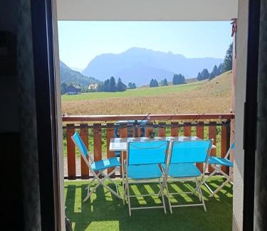 La Morte Apartment | Studio avec vue sur les montagnes à 2 minutes d'un lac