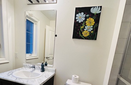 Caledon House | Studio . Bedroom with attatched washroom and living area . All in one