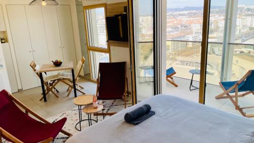 Villette Gare Apartment | Studio BEL MOD Mont d'Or - Belvédère Moderne