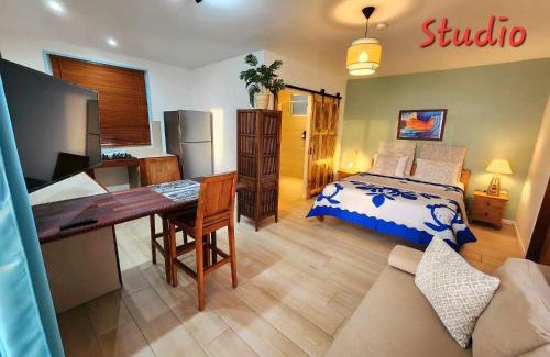 Teahupoo House | Studio bord de mer Fare Tahitea Pension
