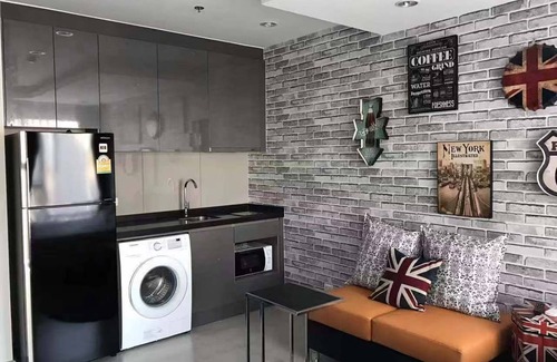 Rama 9 Condo | Studio close to MRT Rama 9,Close to Jodd Fairs night market