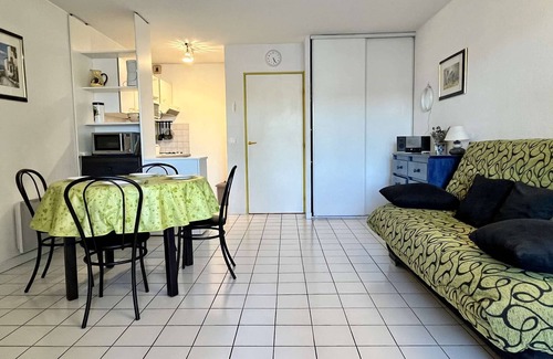 Plage d'Argeles Apartment | Studio cabin 4 pers, parking, air-con, near beach