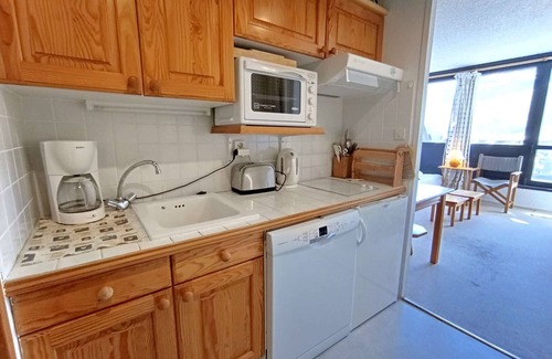 Piau Engaly Apartment | Studio cabin for 6 with balcony and equipped kitchenette in Piau-Engaly