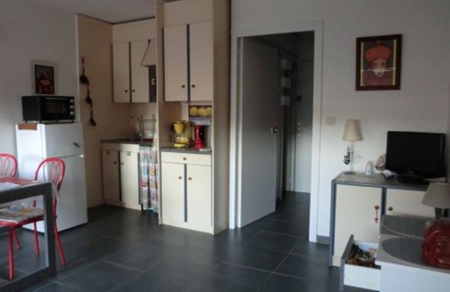 Agde Apartment | STUDIO CABIN SLEEPS 4 PARKING AIR CONDITIONING ELEVATOR BALCONY SWIMMING POOL GOOD LOCATION