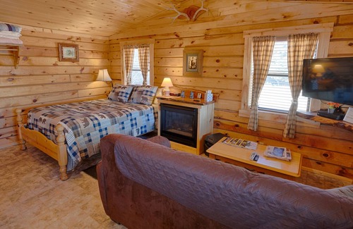 Overgaard Cabin | Studio Cabin with full bathroom and kitchenette