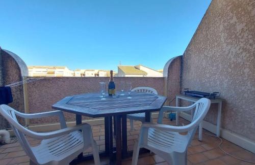 Marseillan Plage Apartment | Studio cabine charmant avec accès piscine et parking - FR-1-326-774
