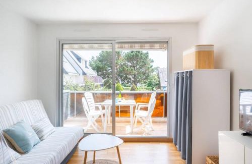 Carnac Apartment | Studio cabine proche plage avec balcon sud, Wifi, et parking - Carnac - FR-1-477-98