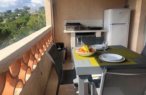 La Nartelle Apartment | Studio Cabine Vue Mer Rare Résidence Les Coteaux de la Nartelle Myosotis 252 - 7 jours Minimum