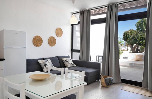 Costa Teguise Apartment | Studio Calimar Los Molinos with Pool, Wi-Fi & Terrace