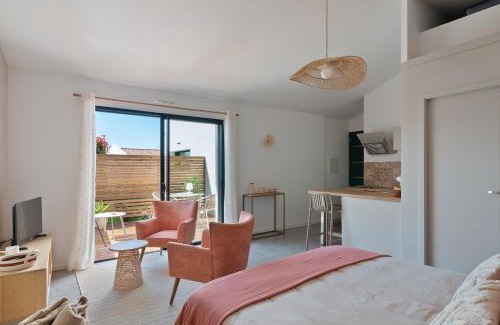 Bidart Apartment | Studio Cocon Enea Bidart, terrasse et parking