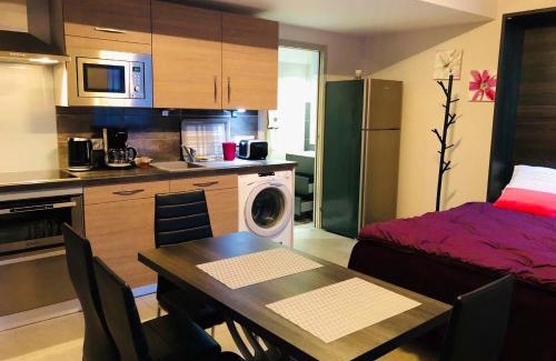 La Ferriere-aux-Etangs Apartment | Studio confortable à La Ferrière-aux-Étangs - 25 m² avec sauna