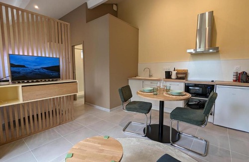 Angouleme Apartment | Studio confort à Angoulême avec terrasse, proche transports, idéale pour couples et bébés. - FR-1-653-231
