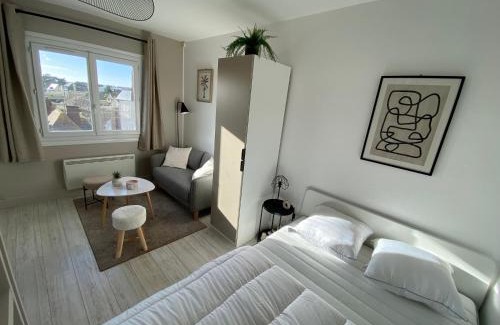 Ouistreham Apartment | Studio cosy à 200m de la plage