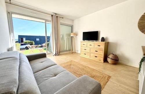 Guidel-Plages Apartment | Studio Cosy neuf Vue Mer Jardin et Terrasse