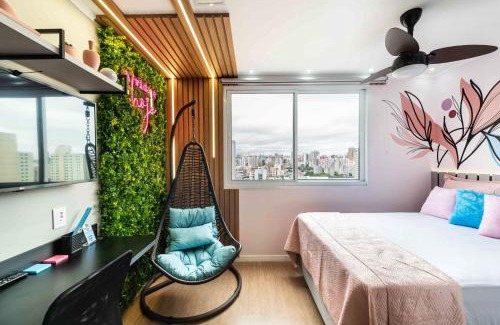 Bras Apartment | Studio Design Próx ao Metrô Brás com piscina