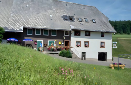 Grafenhausen Apartment | Studio 'Doppelzimmer Nr 2' with Mountain View, Shared Garden and Wi-Fi