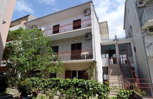 Zelenka Apartment | Studio flat with air-conditioning Makarska (AS-12211-b)