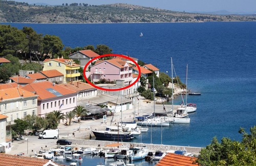 Island Dugi Otok Apartment | Studio flat with balcony and sea view Sali, Dugi otok (AS-443-a)
