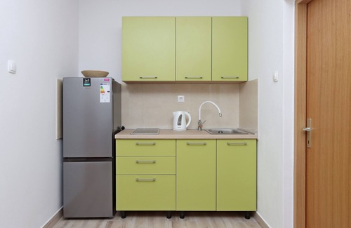 Mandre Apartment | Studio flat with balcony and sea view Mandre, Pag (AS-3084-b)