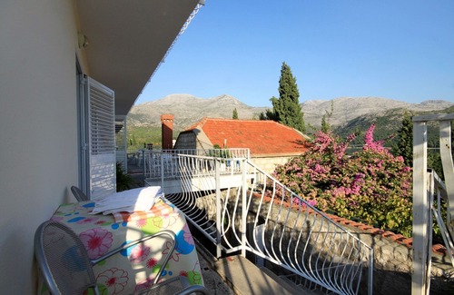 Slano Apartment | Studio flat with balcony and sea view Slano, Dubrovnik (AS-2682-a)