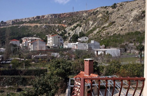 Duce Apartment | Studio flat with terrace and sea view Duće, Omiš (AS-4852-b)