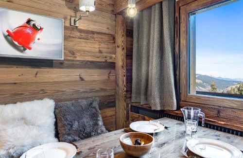 Meribel Apartment | Studio fonctionnel à Méribel avec mezzanine, balcon, et à proximité des pistes - FR-1-565-35