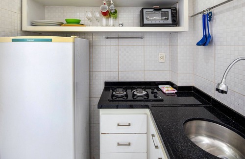 Leme Apartment | Studio front ocean view in Leme for 2 people