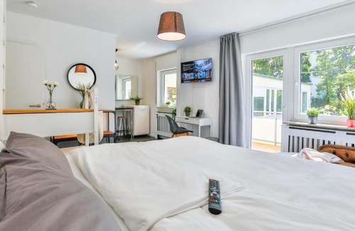 Karlsruhe City Centre Apartment | Studio HIRSCH56 - Zentral-Ruhig-Terrasse-Netflix
