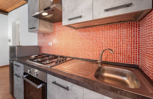 Teulada Apartment | Studio 'Il Cedro' with Mountain View, Private Terrace and Air Conditioning