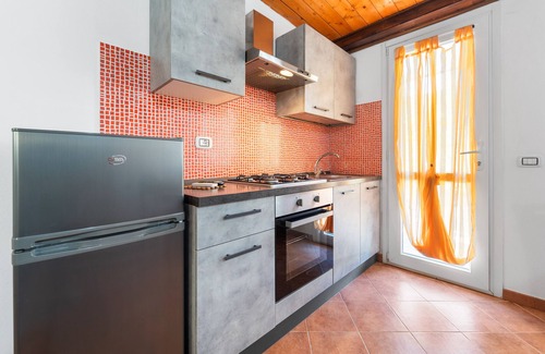 Teulada Apartment | Studio 'Il Cedro' with Mountain View, Private Terrace and Air Conditioning