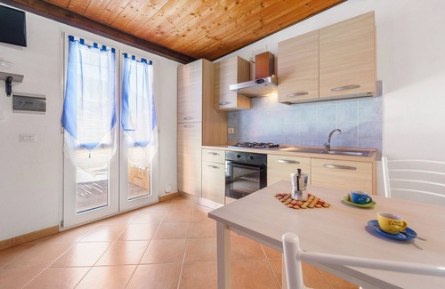 Teulada Apartment | Studio 'Il Mandarino' with Mountain View, Private Terrace and Air Conditioning