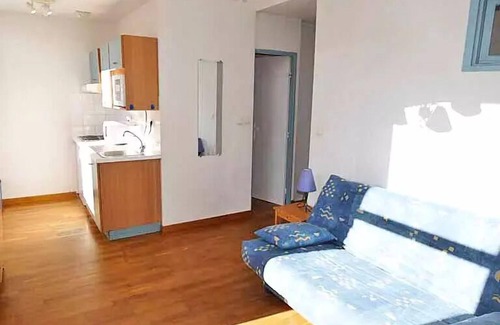 Bareges Apartment | Studio-Kabine mit Garage Bergblick