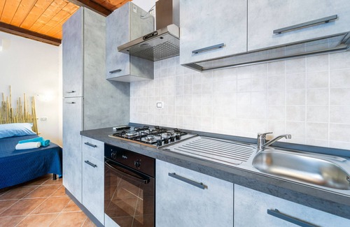 Teulada Apartment | Studio 'L'Arancio' with Mountain View, Private Terrace and Air Conditioning