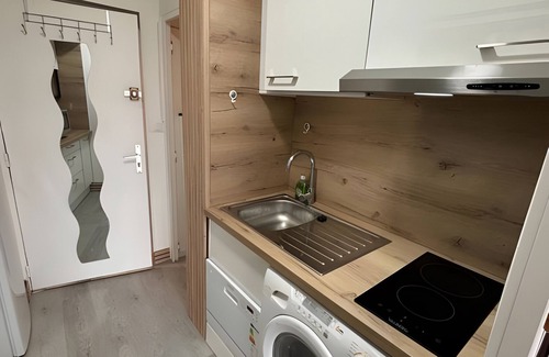 Saint-Etienne-en-Devoluy Apartment | Studio "Le 27" with Mountain View, Balcony and Wi-Fi