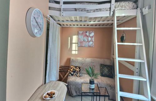 Evreux Apartment | STUDIO LE SAUMON FACE GARE EVREUX