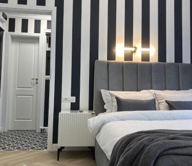 Alba Iulia Apartment | Studio Luxury Black & White