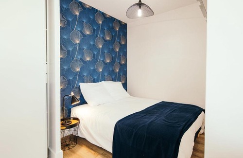 Saint-Nazaire Apartment | Studio Méan near Airbus and Chantiers Atlantique - wifi - parking