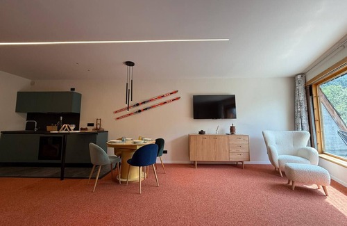 Gressan Apartment | Studio 'Ma Chérie-Lumière' with Mountain View and Balcony