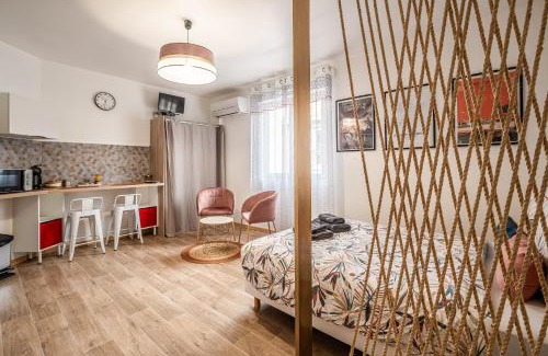 Lezignan-Corbieres Apartment | Studio Marceau Clim Wifi Centre ville 2 pers