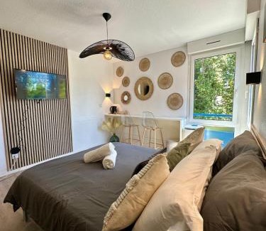 Celleneuve Apartment | Studio MBS 1 - Cosy, Tram, Wifi, Parking, Equipé