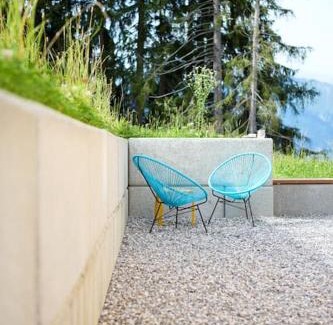 Buerserberg House | Studio mit Ausblick, ihr Rückzugsort in den Bergen