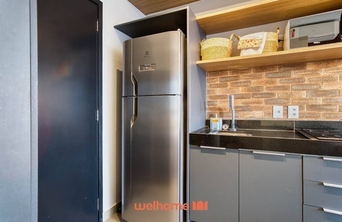 Pinheiros Apartment | Studio na Oscar Freire com Piscina