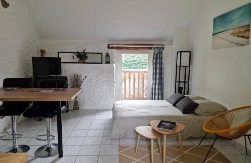 Bonnemain Apartment | STUDIO NID COSY avec piscine